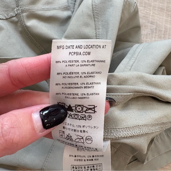 Patagonia Happy Hike High Waist Tan Shorts - Picture 9 of 12